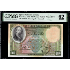 (520) P84Aa - Spain - 1000 Pesetas Year 1931